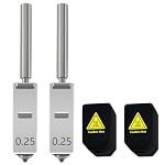 HzdaDeve – 2PK 0.25MM integrierte gehärtete Stahldüsen für Kobra S1 Max
