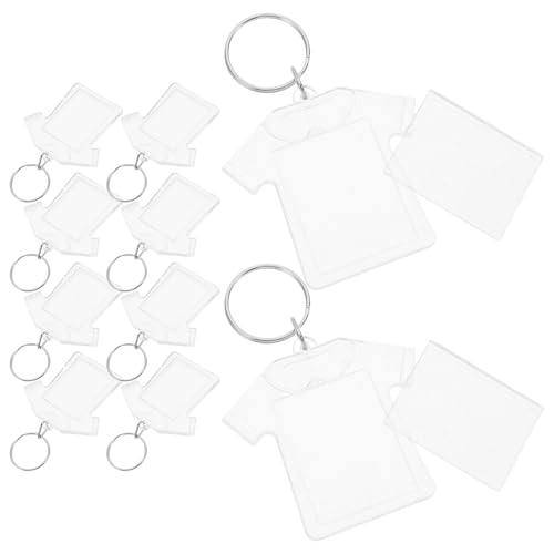 Porte-clés acrylique transparent pour immortaliser vos souvenirs de famille au quotidien