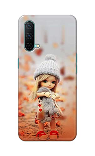 Image of PRINTFIDAA Doll Cute Girl Amazing Beauty Little Kid Child Playing Hard Back Cover for OnePlus Nord CE 5G (2021), OnePlus Nord Core Edition 5G (2021) Back Cover -(P6) KAT1001