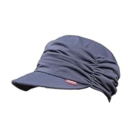 AIDIER Damen Weiche Schirmmütze mit Falten Newsboy Cap für Chemo Frauen BallonmüTze Slouchy Bonnet
