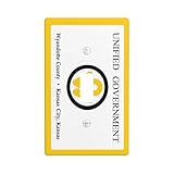Flag Of Wyandotte County, Kansas Light Switch Cover Plate 2.76'' x 4.5'' Toggle Wall Plate Cover Electrical Switch Plate