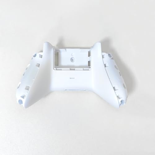 Image of Hzxkqmil Replacement Full Housing Shell Kit for Xbox One X /S Controller | DIY Faceplate Case Front Cover Back Shell Middle Frame Side Rails Buttons Accessories for Xbox One S /X Controller 1708, White