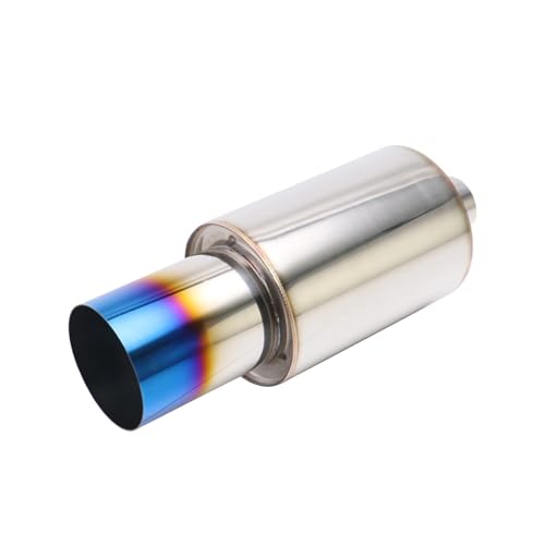 Silencieux d'échappement universel 51mm éliminant les pertes de puissance auto