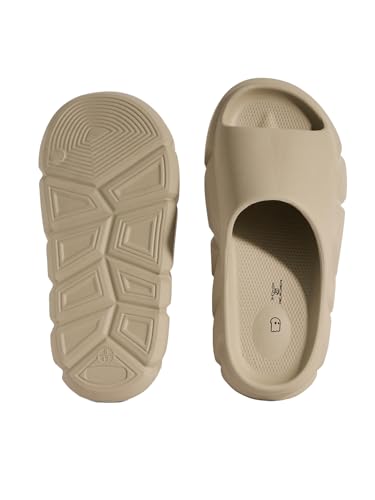 Image of The Souled Store Slides: Men and Boys EVA Lightweight Solid Slip On Sliders