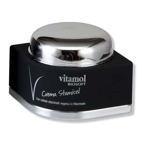 Vitamol Biosoft Crema Facial Antiedad con Células Madre - Antiarrugas - Manchas de la piel - Piel normal o seca 50 ml.