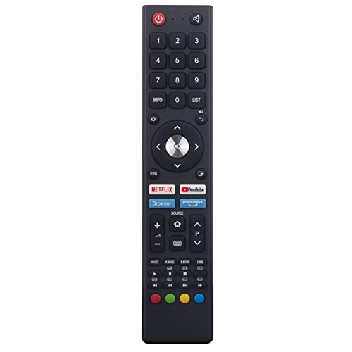 VINABTY GCBLTV02BDBIR Replacement Remote Control Compatible with CHiQ TV L32H7L L32H7N L40H7N L32H5S U43H7L U50H7N U55H7L U55H7LX U55H7N U58G7N L43H7N L50H7N L55H7N GCBL TV02BDBIR GCBL-TV02BDBIR