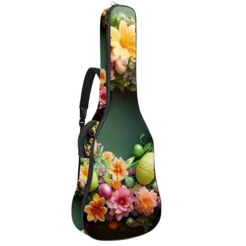 Sac pour guitare acoustique 106,7 cm étanche avec poches et couche protectrice