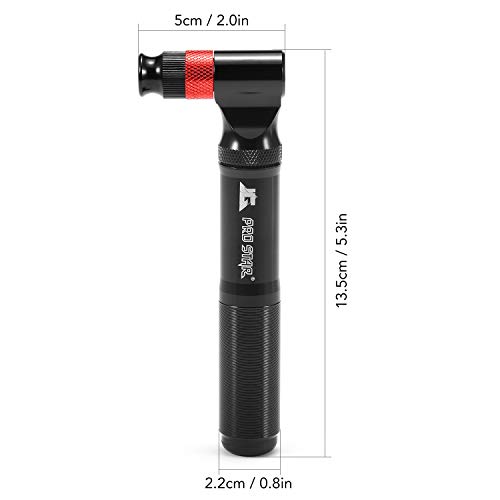 Insuflador de bicicleta, Romacci Bomba de ar comprimido 160PSI Bomba de ar de ciclismo Bomba de pres