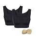 BAIXITE Yoga Bra Daily Seamless Ultra Breathable Bra Camisole Sleep Zero Feel Underwear