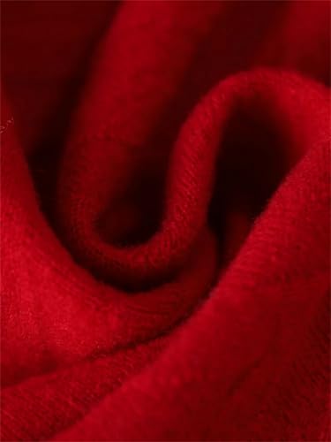 Woman Merino Wool Knitted Skirt Soft Warm Long Thick Twisted Vintage A-Line Skirts4