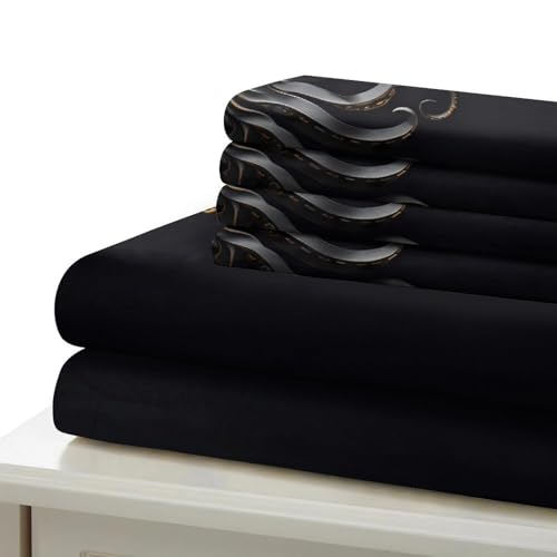 Housse de couette fermeture éclair 220x240cm microfibre ultra douce effet 3D - 7