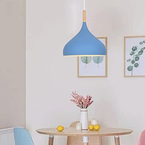 Lampe suspendue moderne E27 cylindre réglable pour plafond