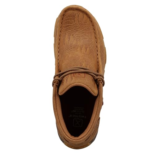 Image of Twisted X Kid's Chukka Driving Moc, Moc Toe, Caramel Cafe, 1 M