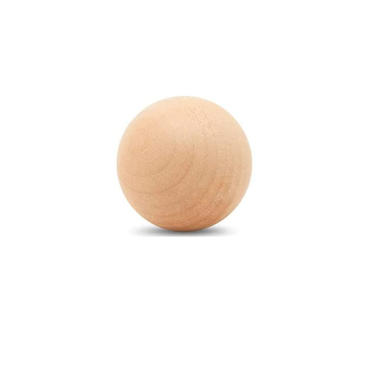 LEISHENT Perline Legno Naturale Non Finite Perline sfuse di Legno a Sfera Rotonda per la Realizzazione di collane di Braccialetti Artigianali Fai-da-Te,150mm