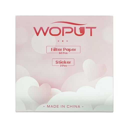 60-Pieces Disposable Nail Dust Collector Filter Paper, Disposable Nail Dust Filters fit for Most Nail Dust Collector Tech, for Nail Salon Nail Spa Nail Tech Nail Supplies and Home Use (White)