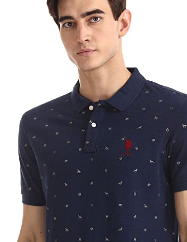 Image of US Polo Association Men's Printed Slim fit T-Shirt
