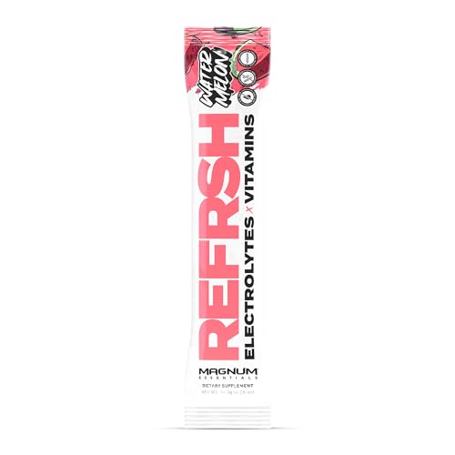 Image of Magnum Essentials REFRSH Electrolytes x Vitamins 15 Serving Bag - Water Melon