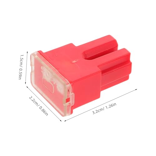 Bloques de fusibles de cartucho tipo caja para coche y camión IMIKEYA de 12 piezas 2