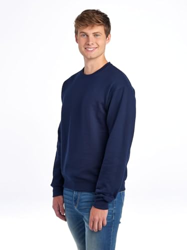 Image of Jerzees Men's NuBlend Fleece Hoodies & Sweatshirts, Cotton Blend, Sizes S-3X