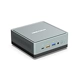 MINISFORUM DeskMini UM700 Mini PC AMD Ryzen 7 3750H Small PC, 16GB RAM+512GB PCIe SSD, HDMI/DP/USB-C 4K@60Hz Outputs, 2.5G LAN, 4xUSB Port Radeon RX Vega 10 Graphics Small Form Factor