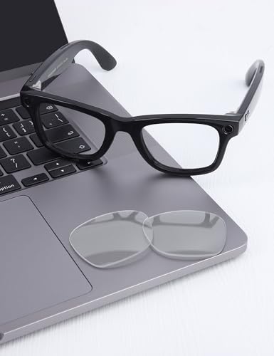 Image of Mryok Replacement Lenses Compatible with Ray-Ban Meta Wayfarer RW4006 50mm / Gen 2 RW4012 50mm Smart Glasses, HD Polarized