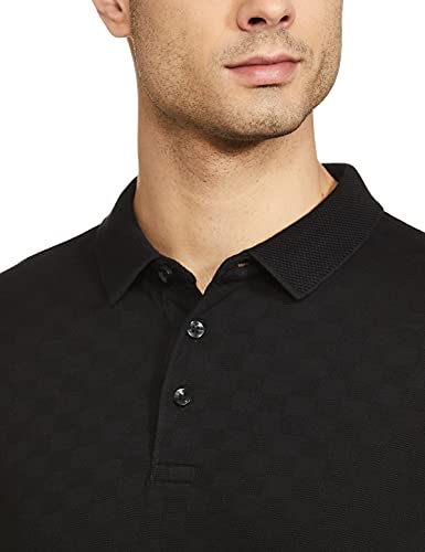 Image of Levi's Men's Cotton Regular Fit Solid Polo T-Shirt