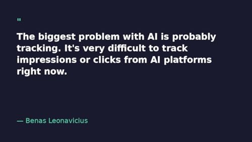 Benas Leonavicius on AI Search Optimization, Scaling Freelance SEO, and Why Keynote Speakers Need Basic SEO