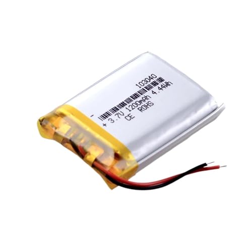 Batería 103040 3.7V de alta duración para auriculares bluetooth
