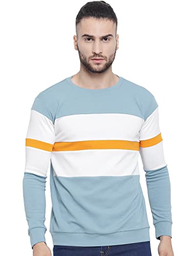 Image of Yuvraah Men Color Block T Shirt