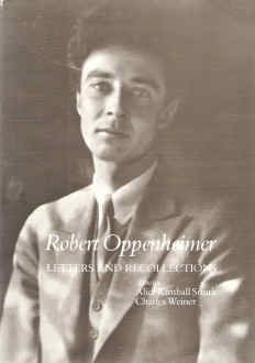 Oppenheimer: ∗robert∗ Oppenheimer: Letters & Recollections (cloth)