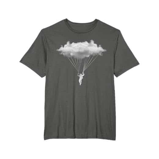 Nube Parapente Parapente Parapente Regalos Paracaidismo Nubes Camiseta