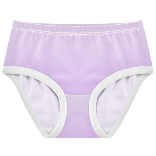 Joisal Magnolia Mauve Gradient Ombre Girls Underwear Toddler 2t Cotton Cute Panties Girl Animals Kids Briefs Undies