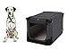 Maelson Soft Kennel Hundebox - Anthrazit - 72 x 51 x 51 cm