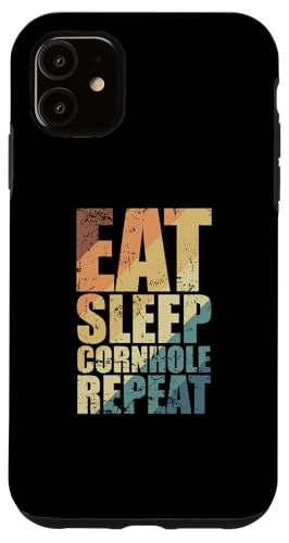 Eat Sleep �R�[���z�[�����s�[�g�Q�[�� �X�}�z�P�[�X iPhone 11 �p