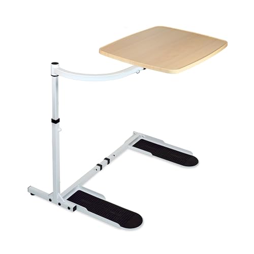 Bandeja de TV Stander Wonder de madera de ingeniería Maple, acabado elegante Large