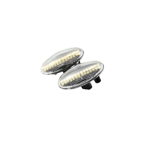 Clignotant dynamique feu de position latéral séquentiel pour Peugeot 307
