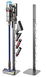 Picture of Vacuum Stand Holder for Gen5 V8 V15 V12 V11 V10 V7 V6, Metal Floor Docking Station with Built-in Cord Management