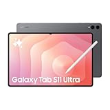 Samsung Galaxy Tab S11 Ultra with S-Pen 2025 (256GB, 12GB RAM, Wi-Fi Only) 14.6" AMOLED, WiFi 6E Android 16 Tablet, 4K Camera | International Model X930 | 25W Fast Charger Bundle (Moonstone Gray)