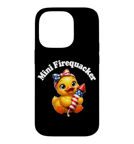 Mini Firequacker ���킢���A�q���̐Ԃ���� 7��4�� �č��Ɨ��L�O�� �X�}�z�P�[�X iPhone 14 Pro �p