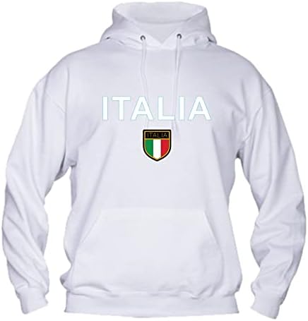 Felpa Con Cappuccio Uomo Social Crazy - Basic Top Qualità, Made In