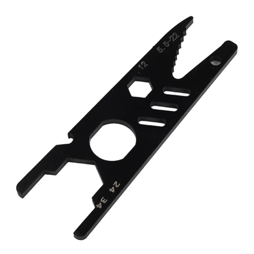 Chiave aperta a doppia estremità per riparazioni domestiche, realizzata in acciaio legato 45 # ad alta resistenza, rivestito in ossido nero per resistenza alla ruggine, strumento versatile per