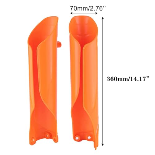 Protector de horquilla de motocross con alta absorción de impactos para amortiguador de 250cc 2