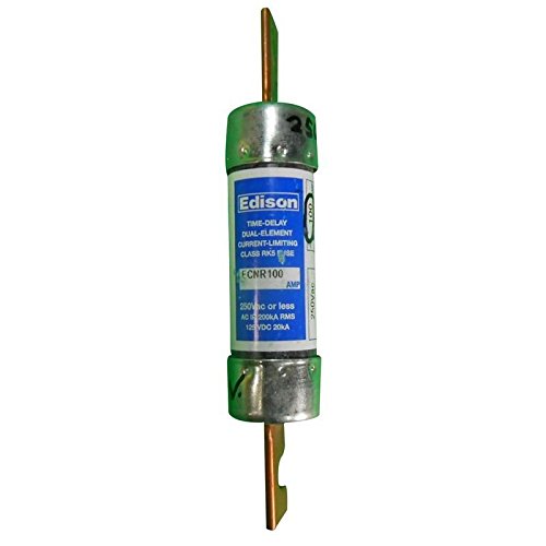 Edison ECNR100 Dual Element Class RK5 Rejection Current-Limiting Time Delay Fuse 100 Amp 250 Volt AC Bullet™