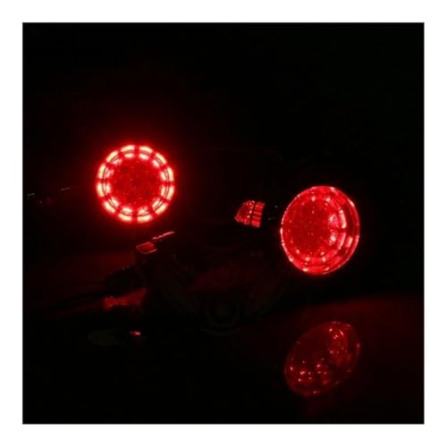 Intermitentes de moto universales cromados en pack de 2 unidades para luz de señal y giro 5