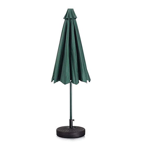 Parasol de mercado de alta resistencia verde dosel protector solar jardín 7