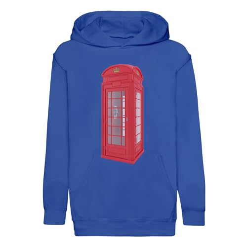 Sweat à capuche enfant London de qualité premium : le style vintage anglais durable