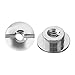 LoveinDIY 2Pcs Scuba Diving Valve Handwheel Nut Spring Nut 3/16