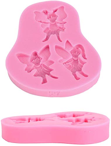 EPRHAY Silikonform für Schokolade, Seife, Elfe und Fee, für Fondant, Kuchen, Zuckerguss, Dekoration, Backform, Werkzeuge Cover