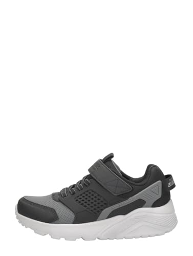 Skechers Uno Lite Gridstill baskets de sport pour garçon en noir élégant