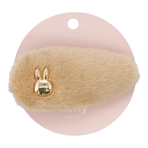 shobido 粧美堂 ミッフィー フェイクファーアクセサリーシリーズ 前髪クリップ < ベージュ > MF46946 miffy Dick Bruna